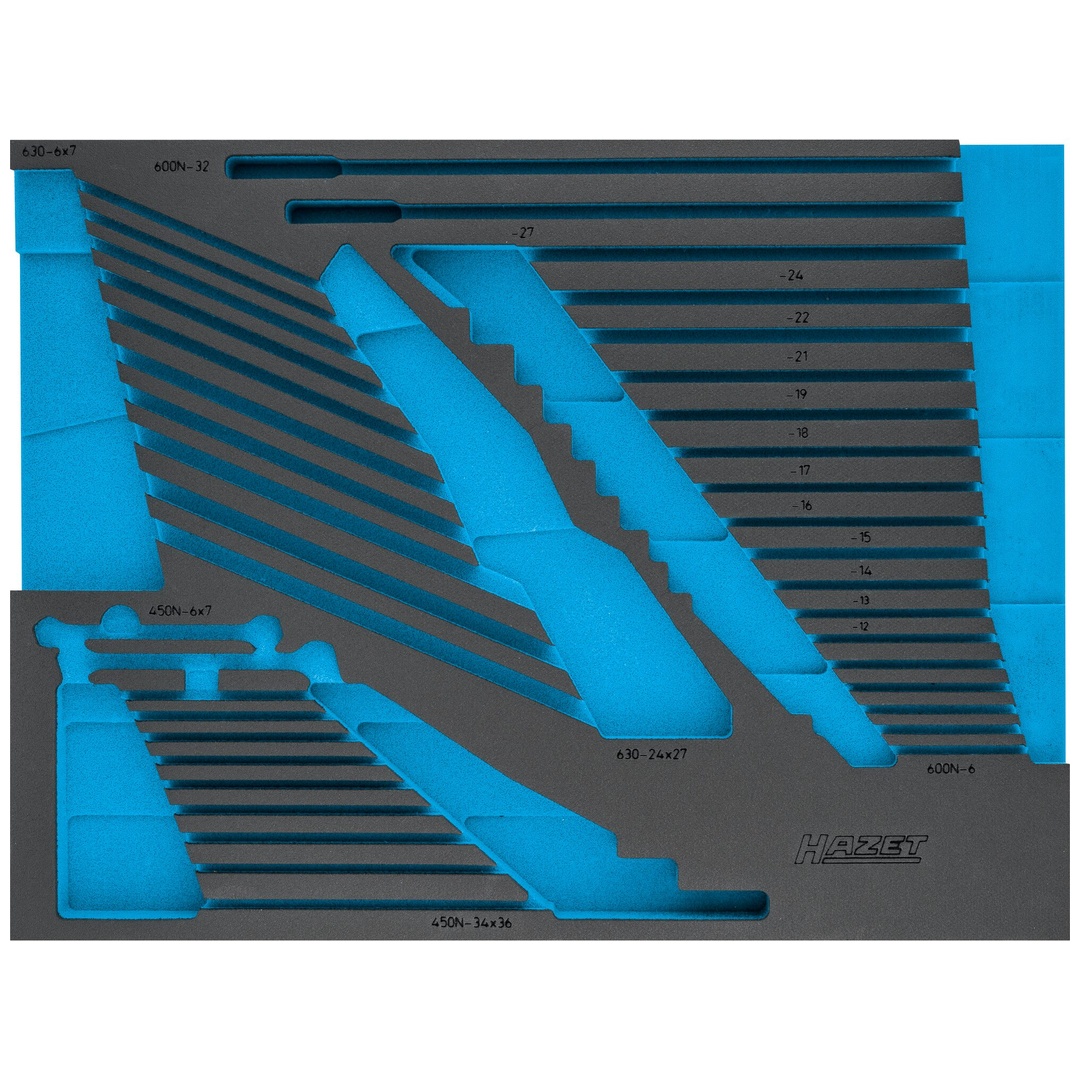 Hazet 2-Komponenten Weichschaumeinlage 163-525L, (LxB) 519 x 392 mm