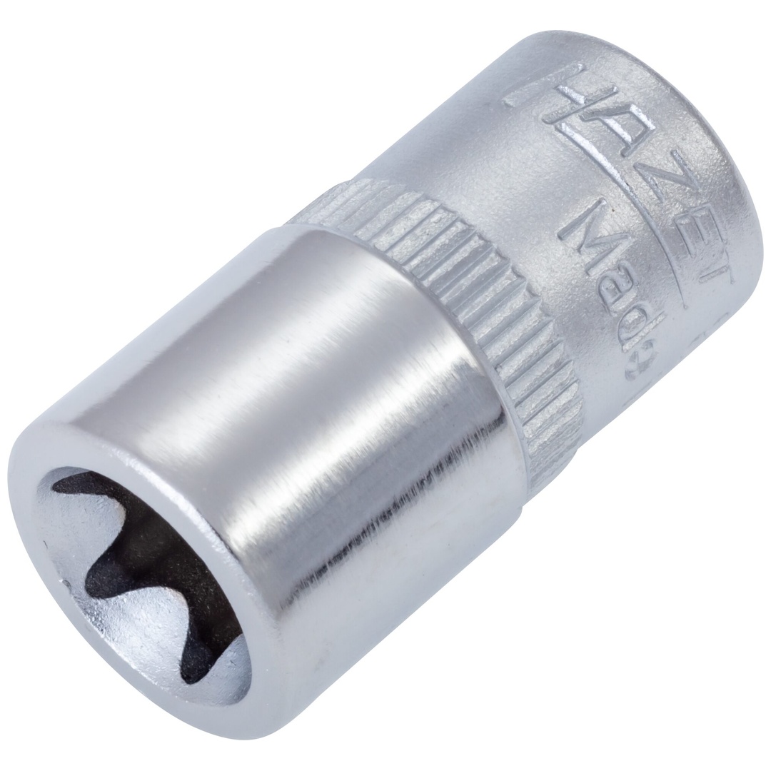 Hazet Steckschlüsseleinsatz 850-E10, 1/4 (6,3 mm) Vierkant hohl, Außen TX Profil, SW E10