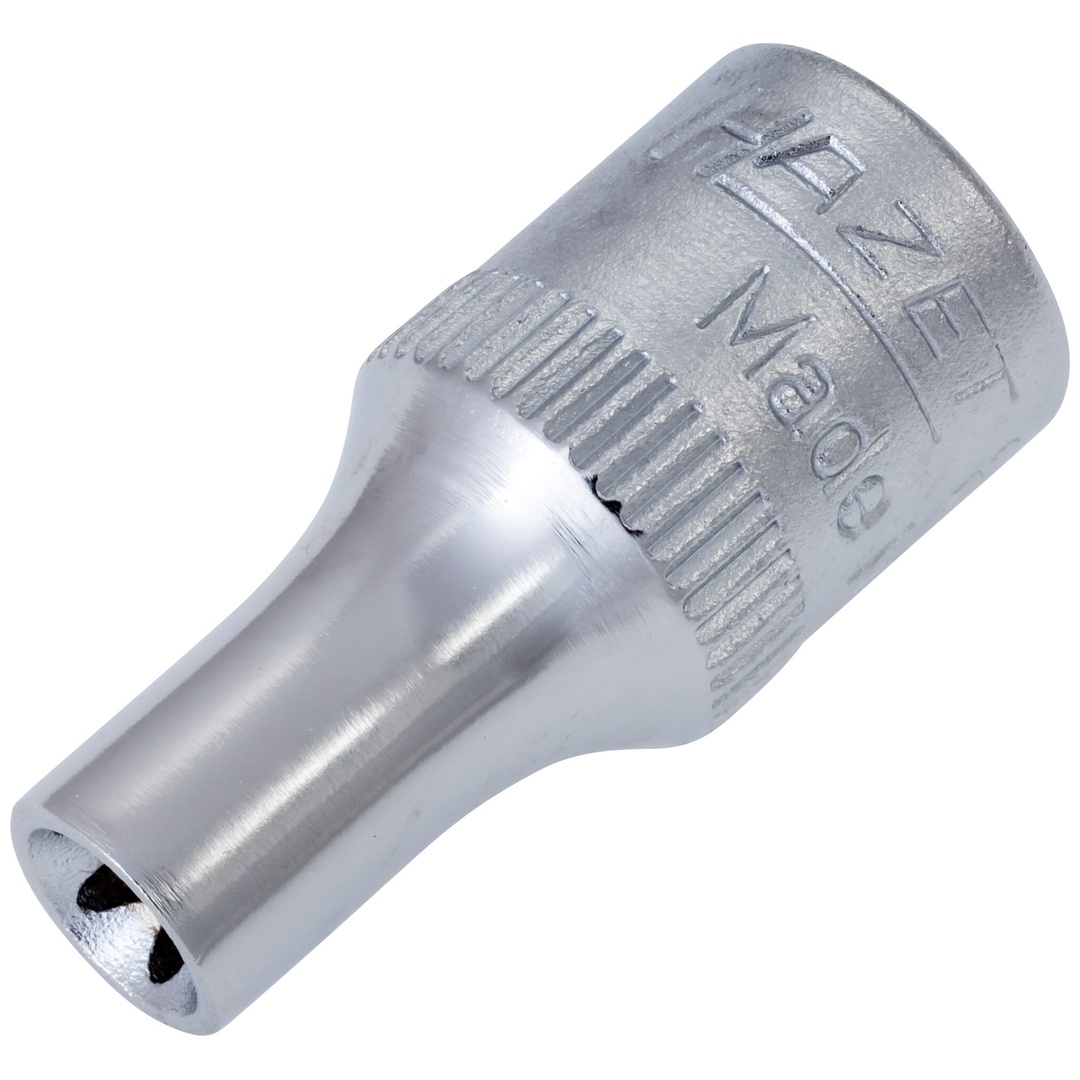 Hazet Steckschlüsseleinsatz 850-E5, 1/4 (6,3 mm) Vierkant hohl, Außen TX Profil, SW E5