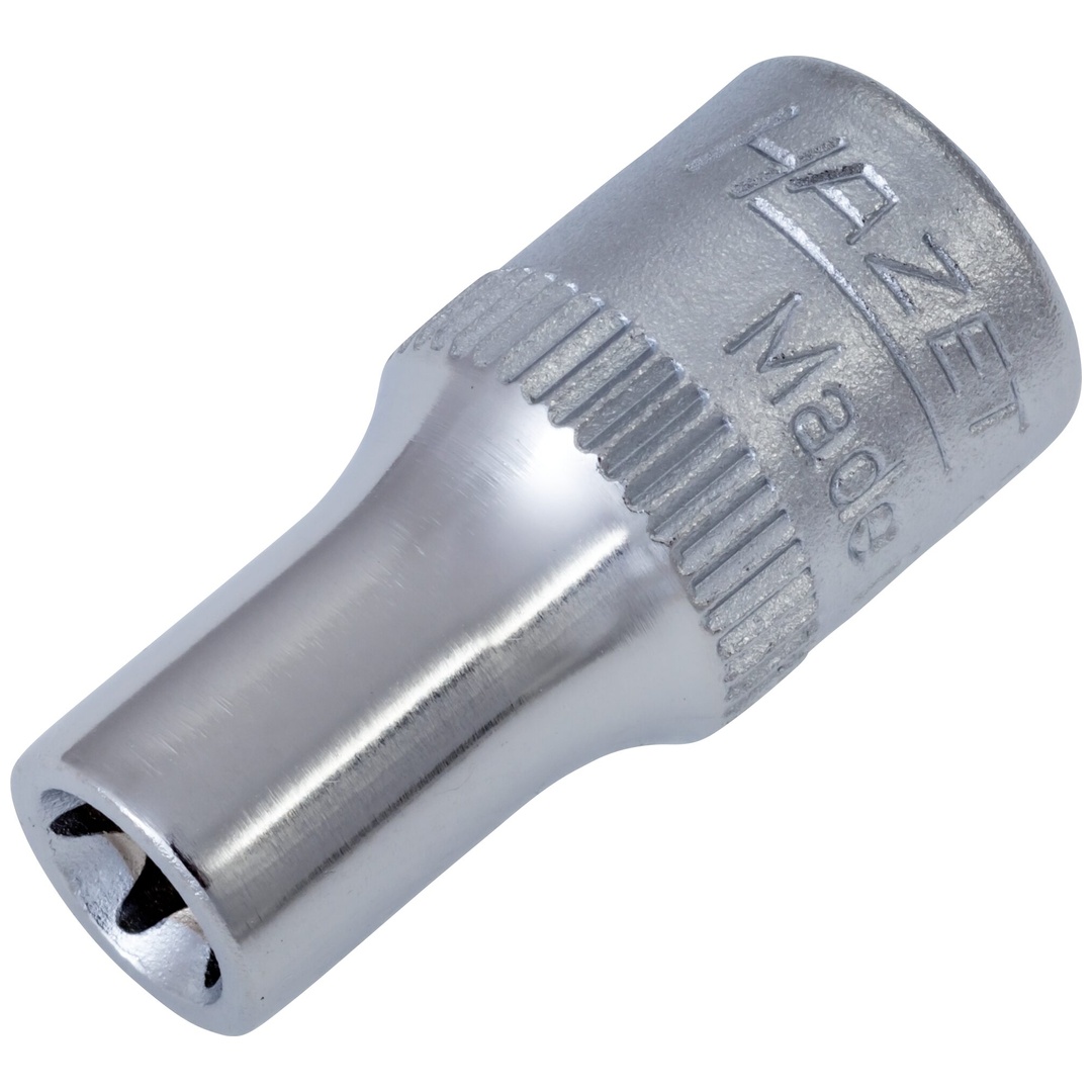 Hazet Steckschlüsseleinsatz 850-E6, 1/4 (6,3 mm) Vierkant hohl, Außen TX Profil, SW E6
