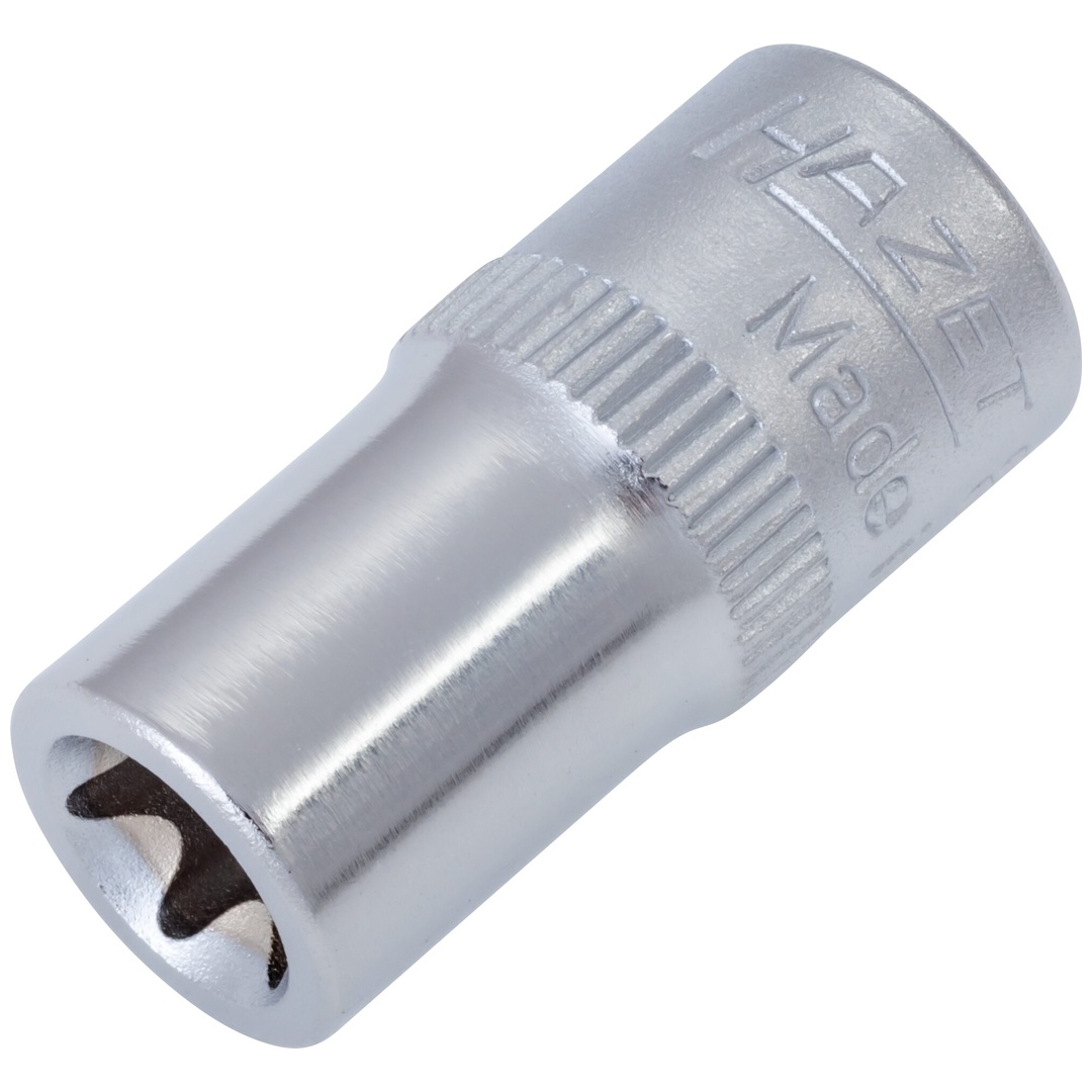 Hazet Steckschlüsseleinsatz 850-E8, 1/4 (6,3 mm) Vierkant hohl, Außen TX Profil, SW E8