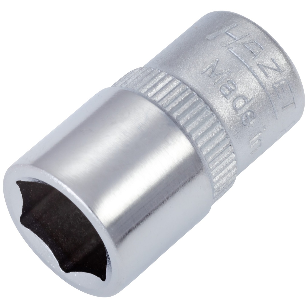 Hazet Steckschlüsseleinsatz 850A-3/8, 1/4 (6,3 mm) Vierkant hohl, Außen Sechskant-Tractionsprofil, SW 3/8