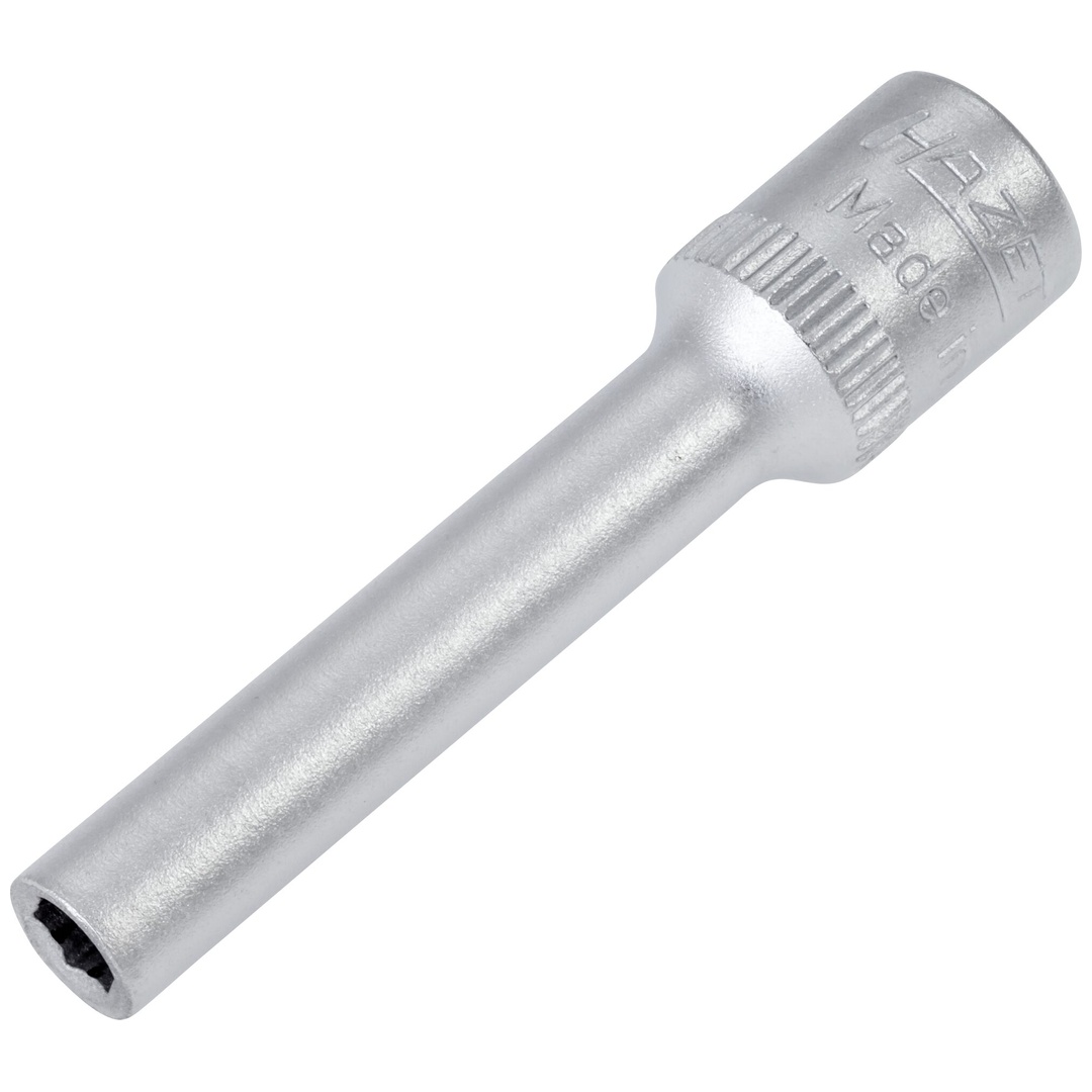 Hazet Steckschlüsseleinsatz 850LG-4, 1/4 (6,3 mm) Vierkant hohl, Außen Sechskant-Tractionsprofil, SW 4 mm