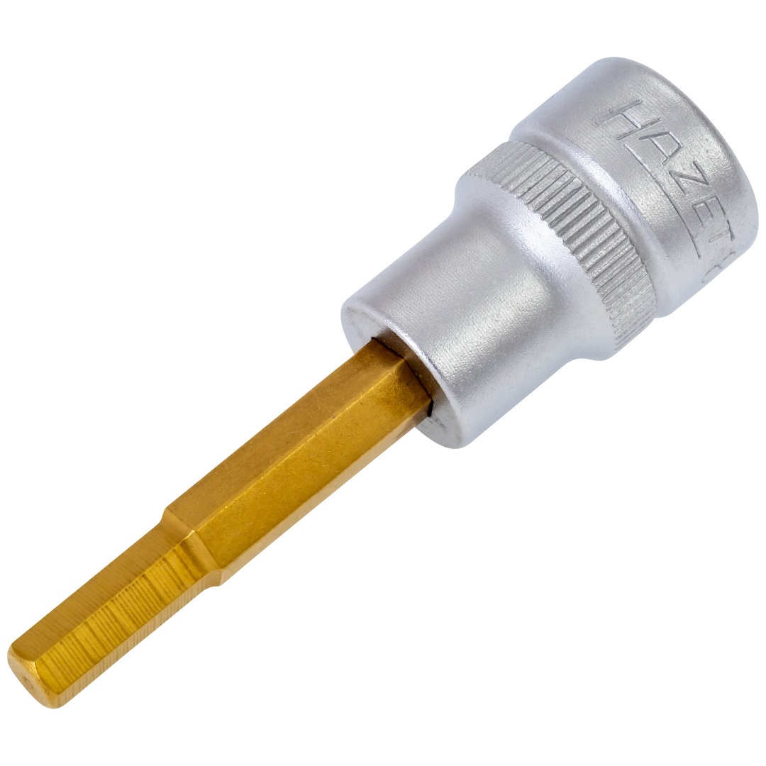 Hazet Schraubendreher-Steckschlüsseleinsatz 8801-5, 3/8 (10 mm) Vierkant hohl, Innen Sechskant Profil, SW 5 mm