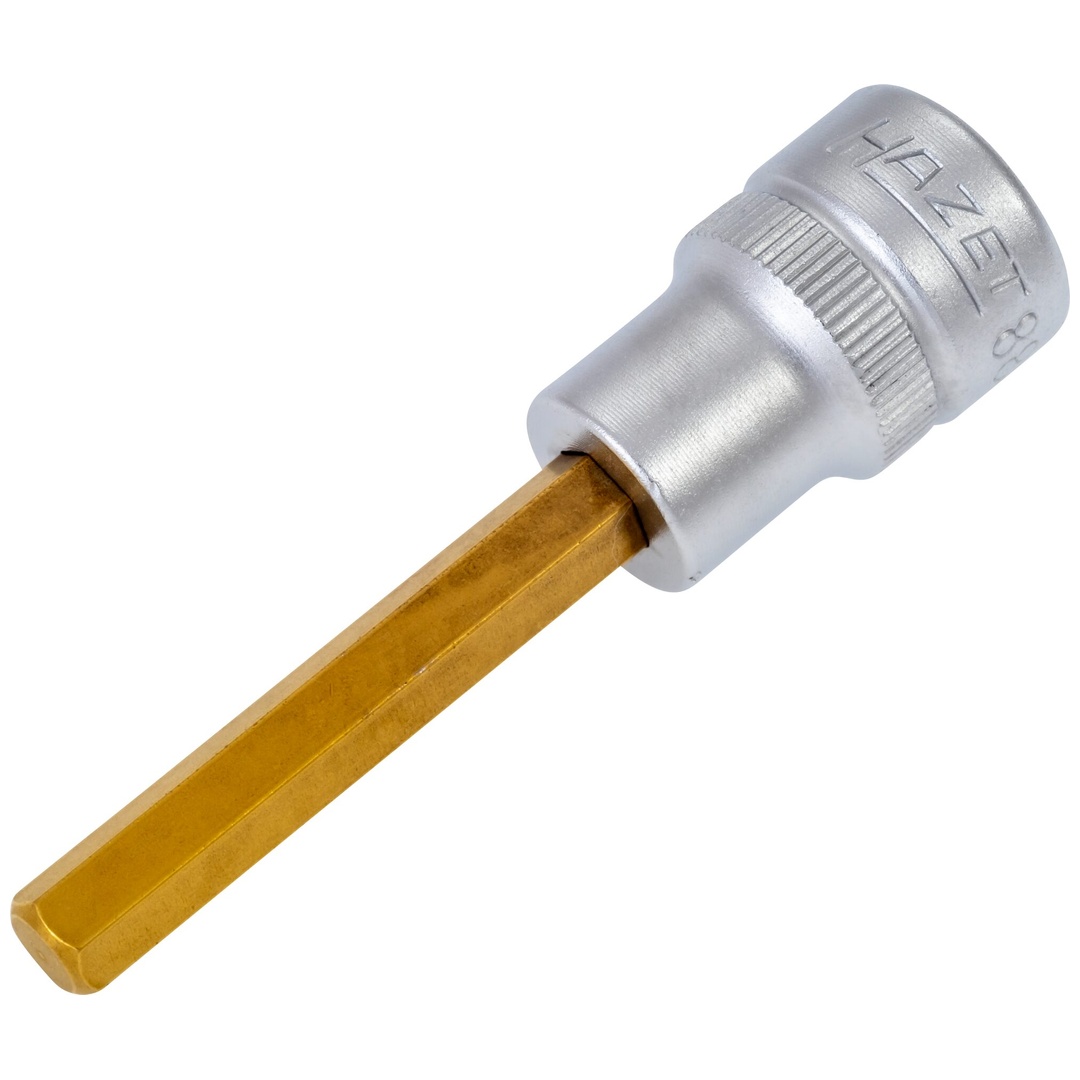 Hazet Schraubendreher-Steckschlüsseleinsatz 8801-6, 3/8 (10 mm) Vierkant hohl, Innen Sechskant Profil, SW 6 mm