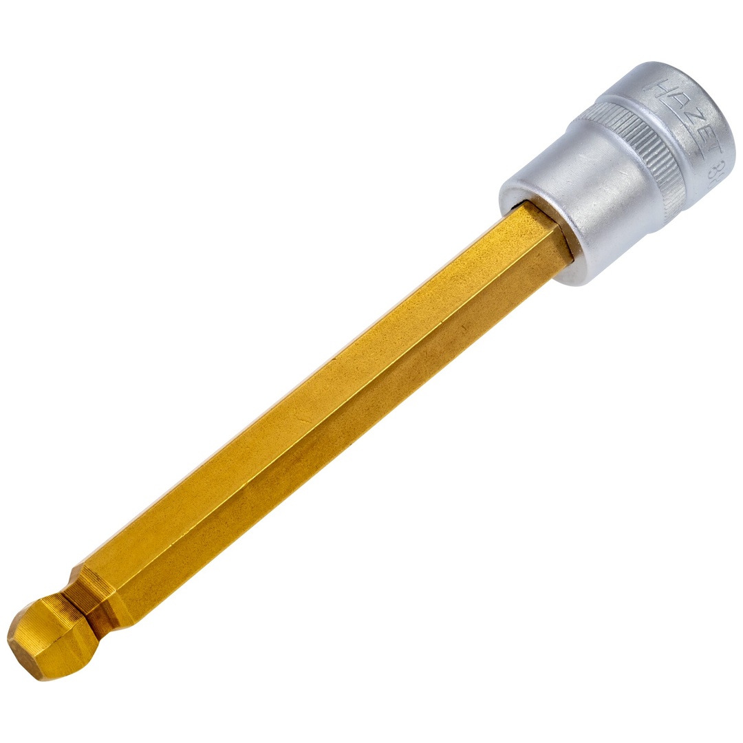 Hazet Schraubendreher-Steckschlüsseleinsatz 8801KK-10, 3/8 (10 mm) Vierkant hohl, Innen Sechskant Profil, SW 10 mm