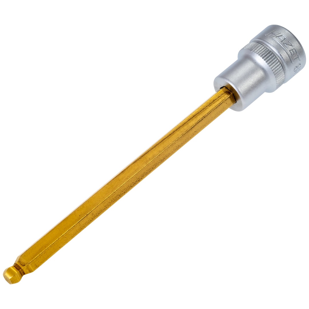 Hazet Schraubendreher-Steckschlüsseleinsatz 8801KK-5, 3/8 (10 mm) Vierkant hohl, Innen Sechskant Profil, SW 5 mm