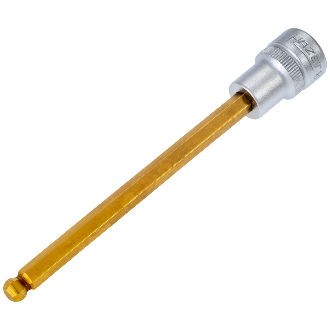 Hazet Schraubendreher-Steckschlüsseleinsatz 8801KK-6, 3/8 (10 mm) Vierkant hohl, Innen Sechskant Profil, SW 6 mm
