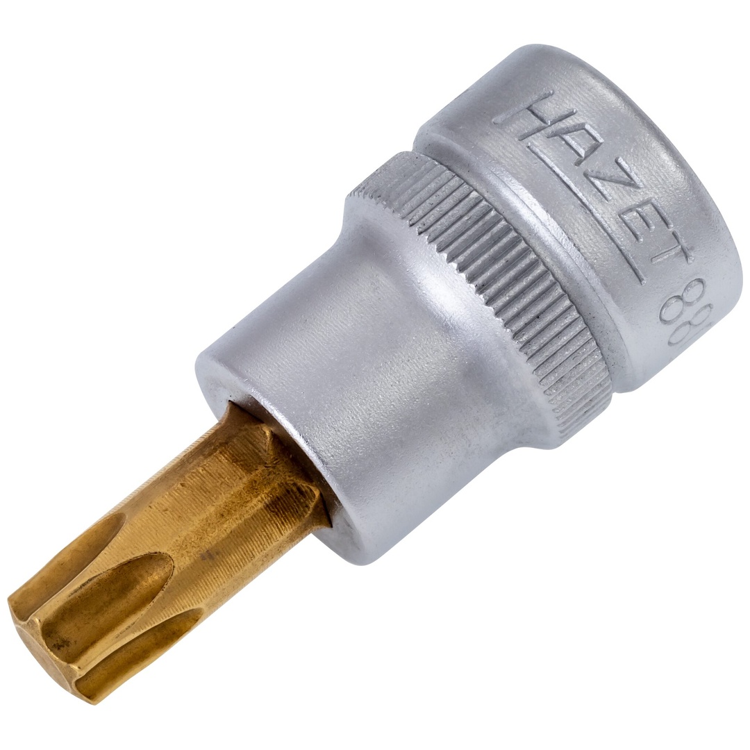 Hazet Schraubendreher-Steckschlüsseleinsatz 3/8 (10 mm) Vierkant hohl, Innen TX Profil, SW T45