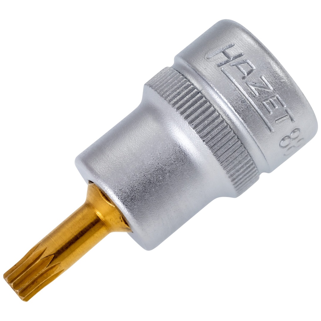 Hazet Schraubendreher-Steckschlüsseleinsatz 3/8 (10 mm) Vierkant hohl, Innen Vielzahn Profil XZN, SW M5