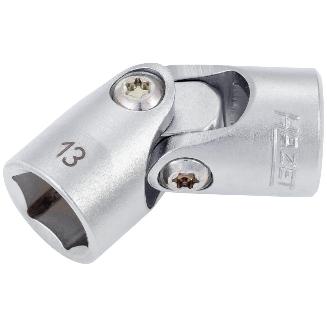 Hazet Gelenk Steckschlüsseleinsatz 3/8 (10 mm) Vierkant hohl, Außen Sechskant-Tractionsprofil, SW 13 mm