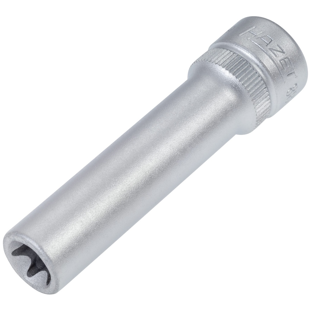 Hazet Steckschlüsseleinsatz 880LG-E10, 3/8 (10 mm) Vierkant hohl, Außen TX Profil, SW E10
