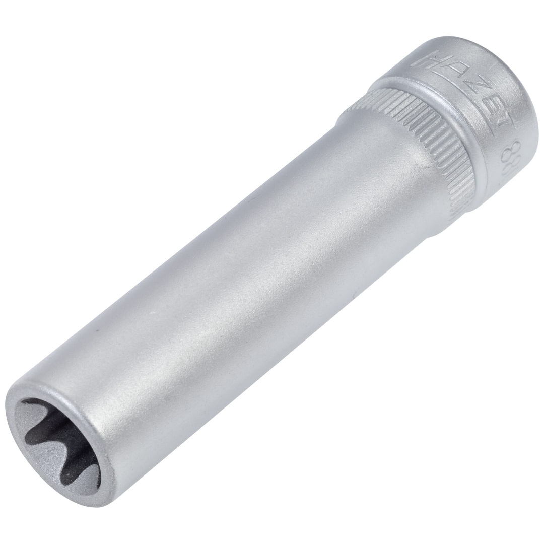 Hazet Steckschlüsseleinsatz 880LG-E12, 3/8 (10 mm) Vierkant hohl, Außen TX Profil, SW E12