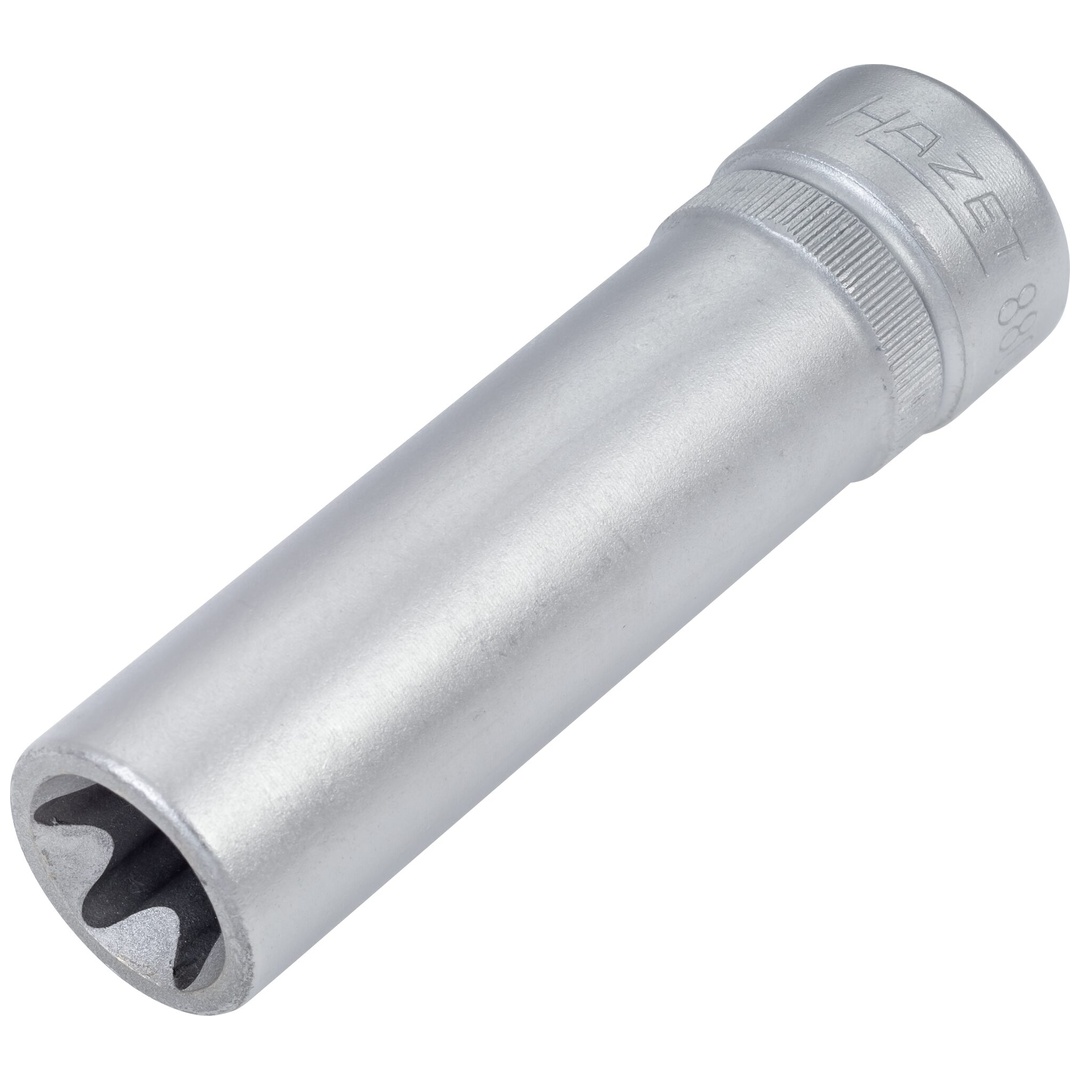 Hazet Steckschlüsseleinsatz 880LG-E14, 3/8 (10 mm) Vierkant hohl, Außen TX Profil, SW E14