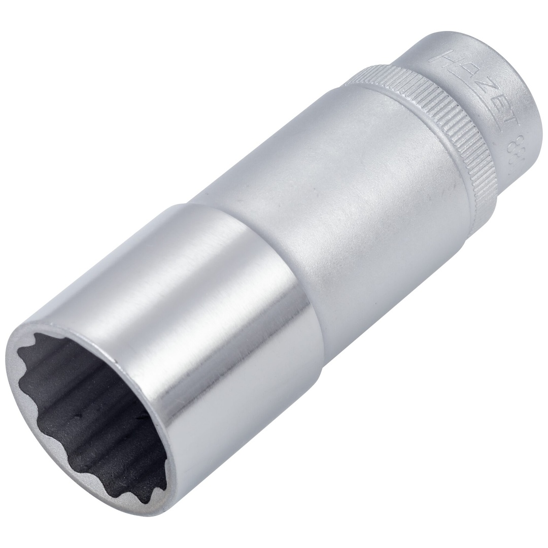 Hazet Steckschlüsseleinsatz 880TZ-20, 3/8 (10 mm) Vierkant hohl, Außen Doppelsechskant-Tractionsprofil, SW 20 mm
