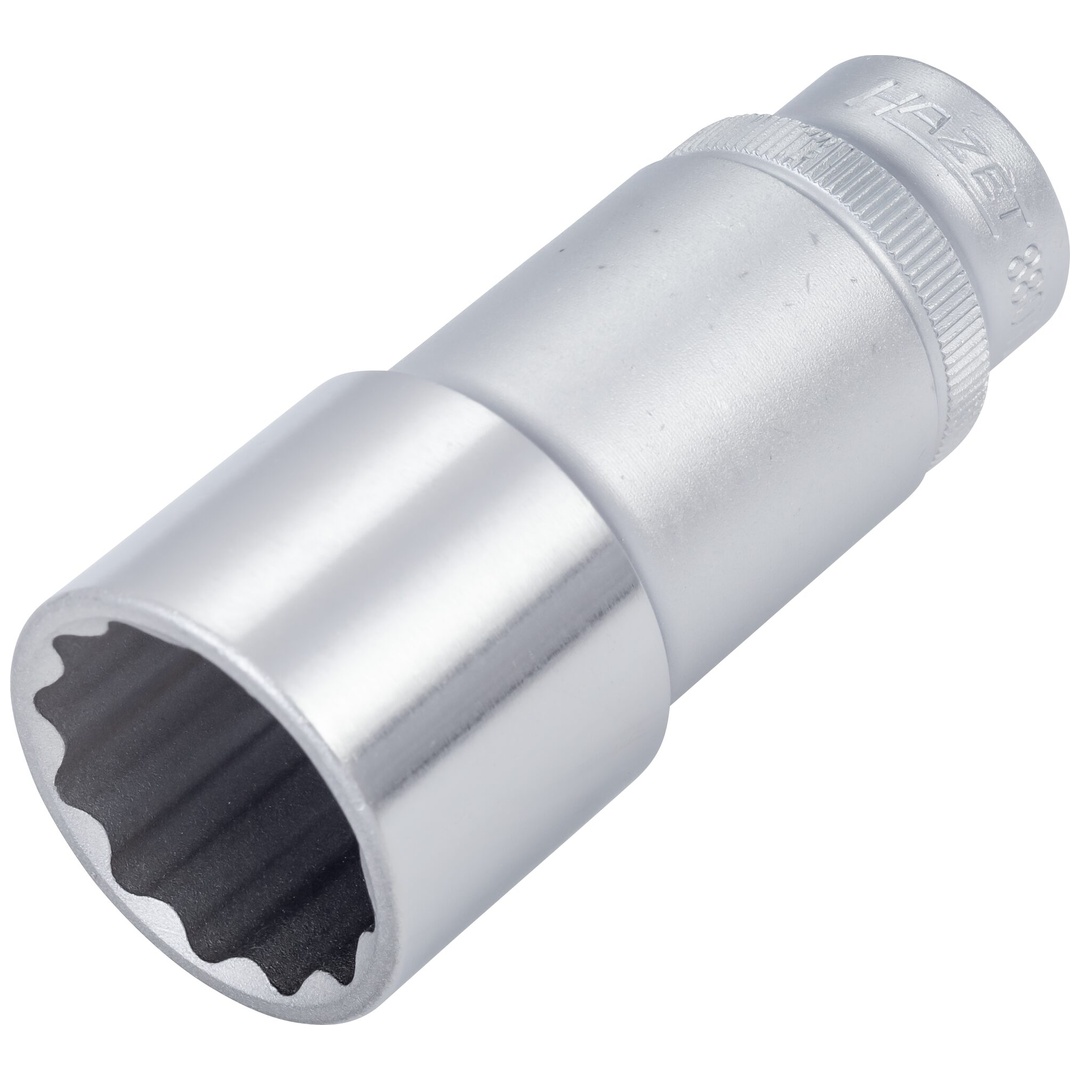 Hazet Steckschlüsseleinsatz 880TZ-22, 3/8 (10 mm) Vierkant hohl, Außen Doppelsechskant-Tractionsprofil, SW 22 mm