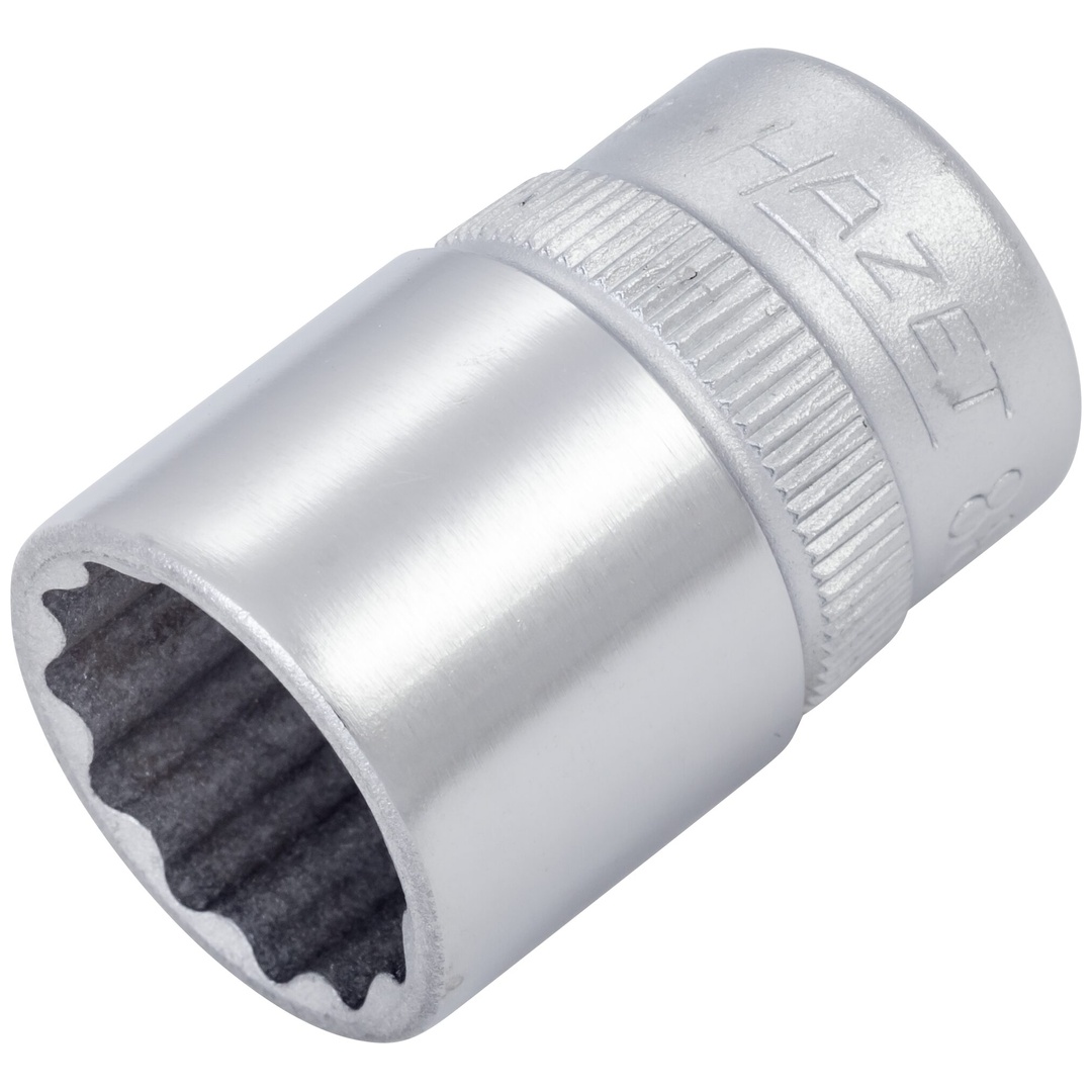 Hazet Steckschlüsseleinsatz 880Z-14, 3/8 (10 mm) Vierkant hohl, Außen Doppelsechskant-Tractionsprofil, SW 14 mm