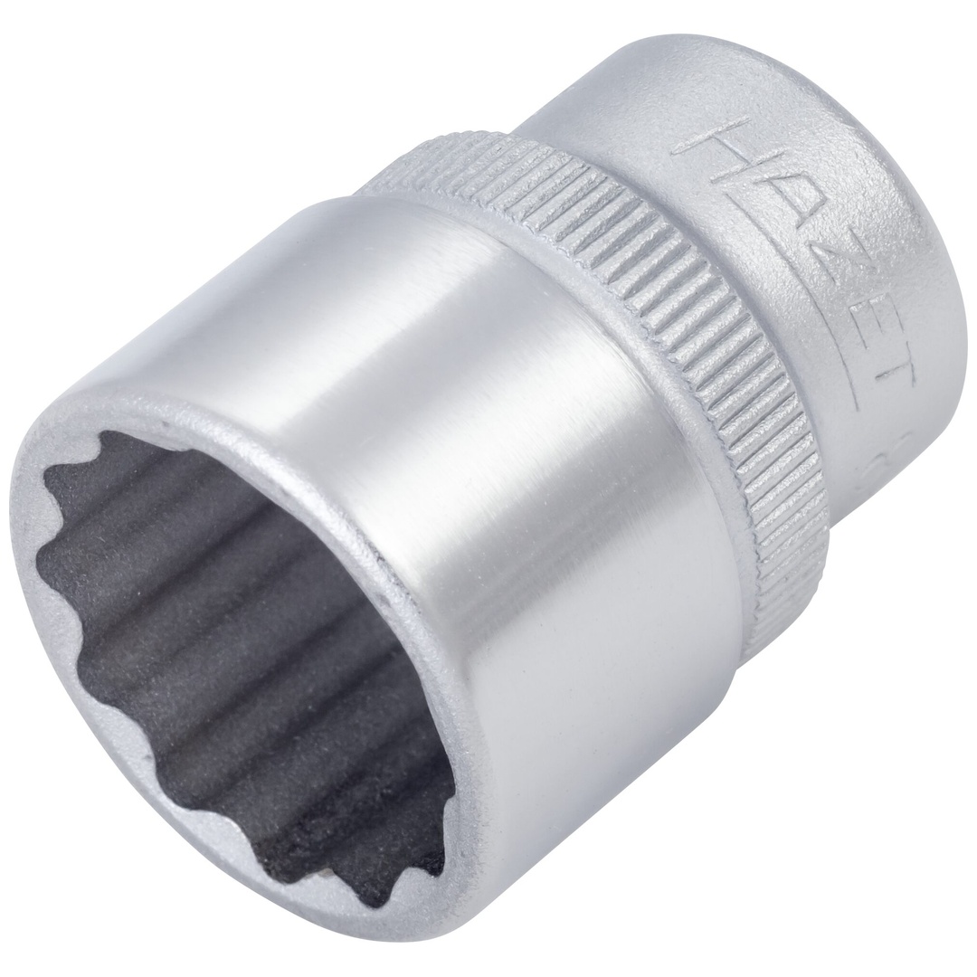 Hazet Steckschlüsseleinsatz 880Z-17, 3/8 (10 mm) Vierkant hohl, Außen Doppelsechskant-Tractionsprofil, SW 17 mm