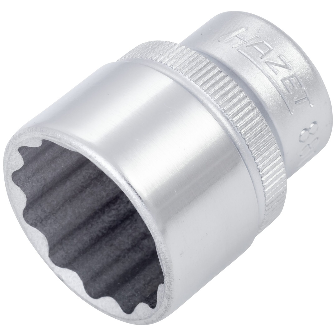 Hazet Steckschlüsseleinsatz 880Z-20, 3/8 (10 mm) Vierkant hohl, Außen Doppelsechskant-Tractionsprofil, SW 20 mm