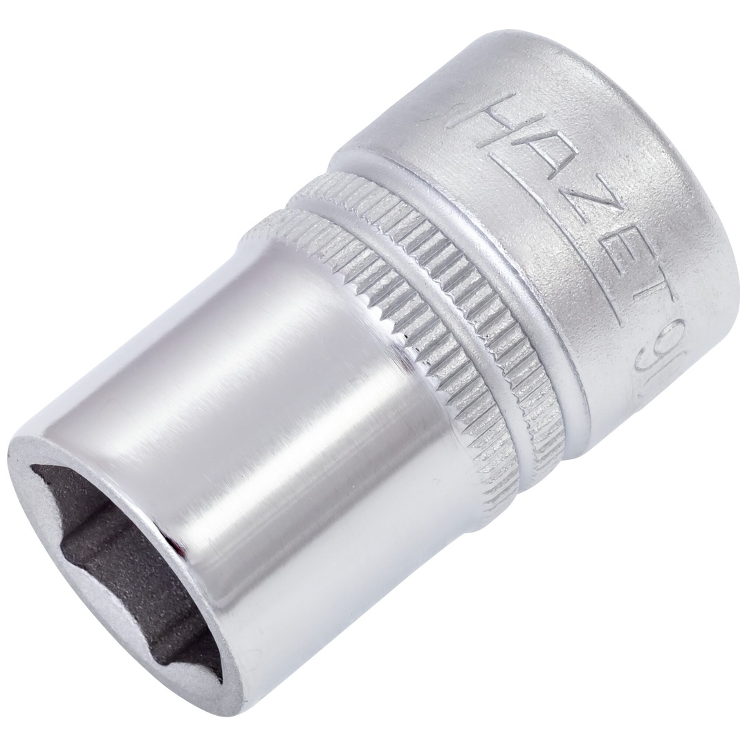 Hazet Steckschlüsseleinsatz 900-14, 1/2 (12,5 mm) Vierkant hohl, Außen Sechskant-Tractionsprofil, SW 14 mm
