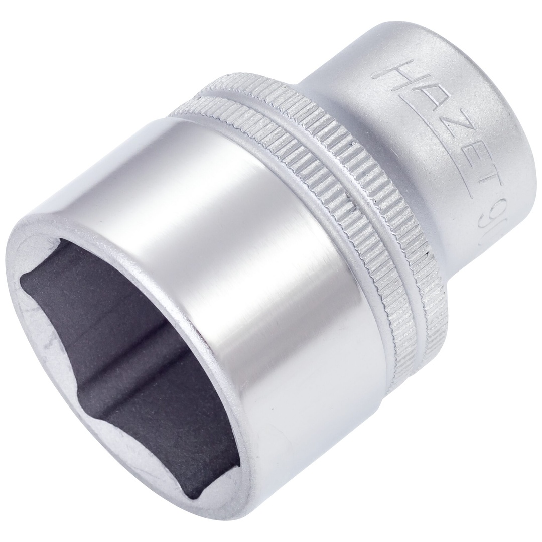 Hazet Steckschlüsseleinsatz 900-26, 1/2 (12,5 mm) Vierkant hohl, Außen Sechskant-Tractionsprofil, SW 26 mm