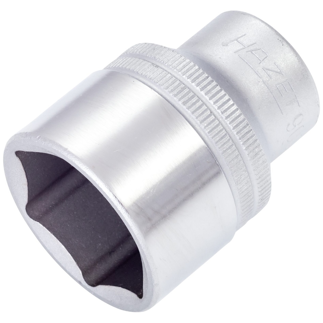 Hazet Steckschlüsseleinsatz 900-27, 1/2 (12,5 mm) Vierkant hohl, Außen Sechskant-Tractionsprofil, SW 27 mm