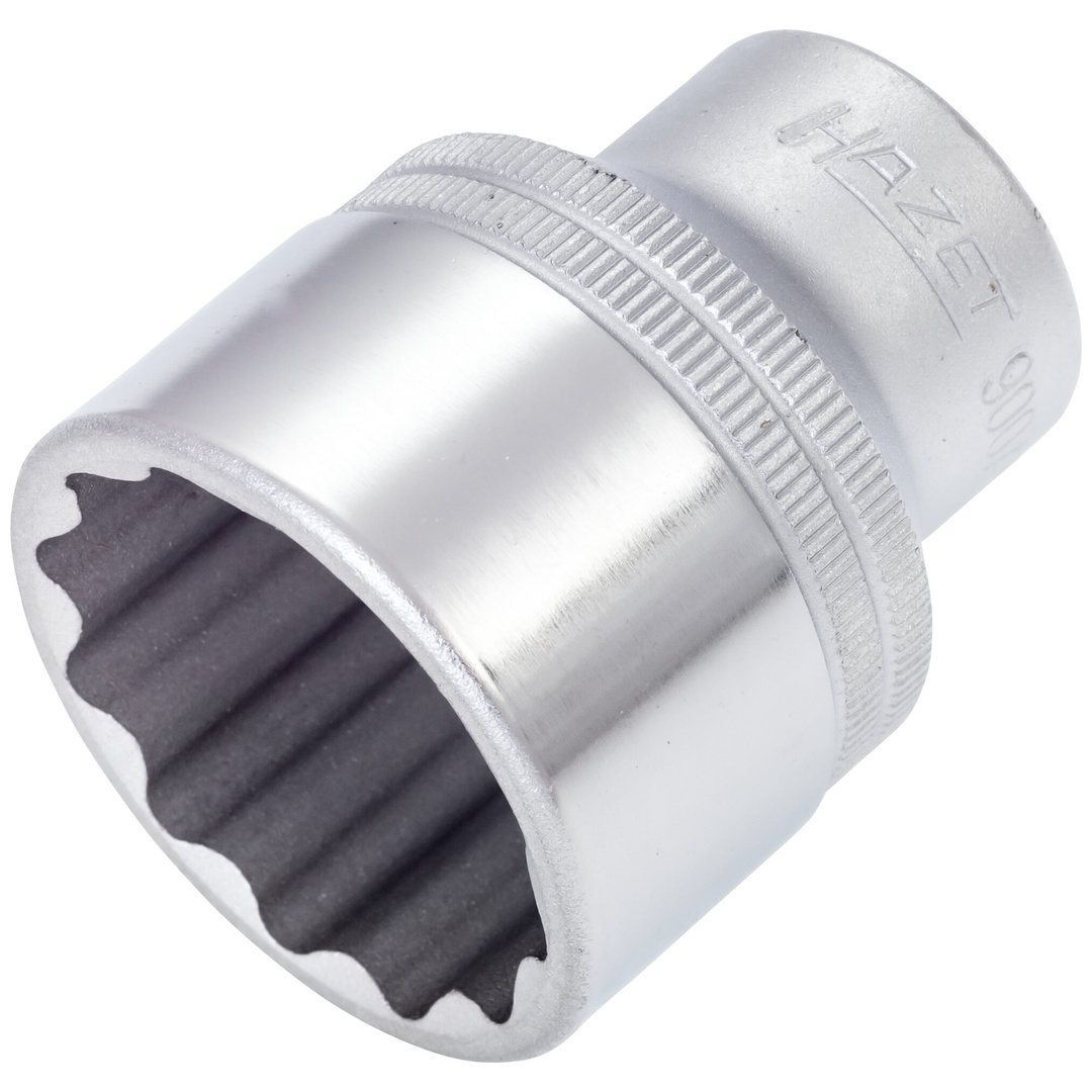 Hazet Steckschlüsseleinsatz 900AZ-1.1/4, 1/2 (12,5 mm) Vierkant hohl, Außen Doppelsechskant-Tractionsprofil, SW 1.1/4
