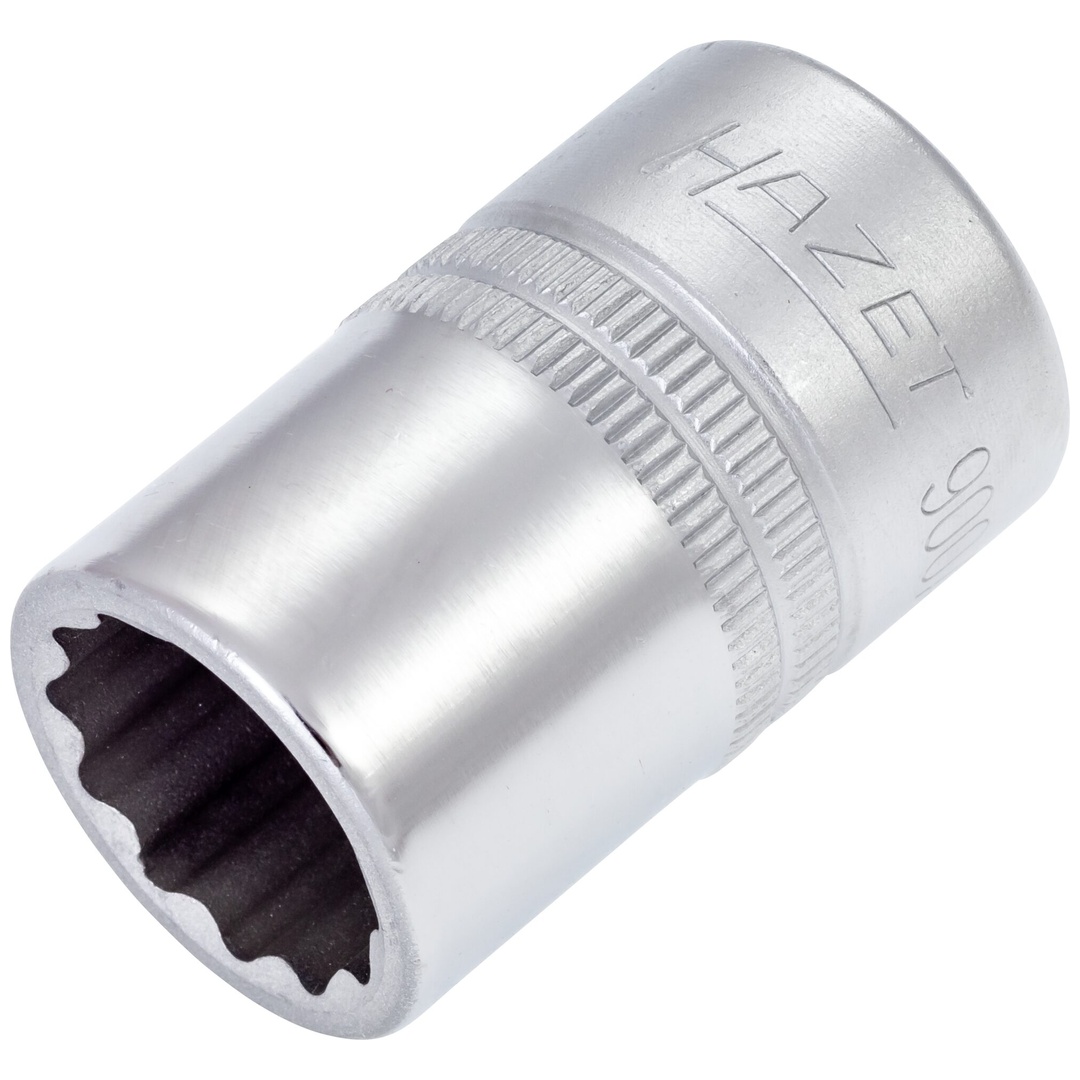 Hazet Steckschlüsseleinsatz 900AZ-5/8, 1/2 (12,5 mm) Vierkant hohl, Außen Doppelsechskant-Tractionsprofil, SW 5/8