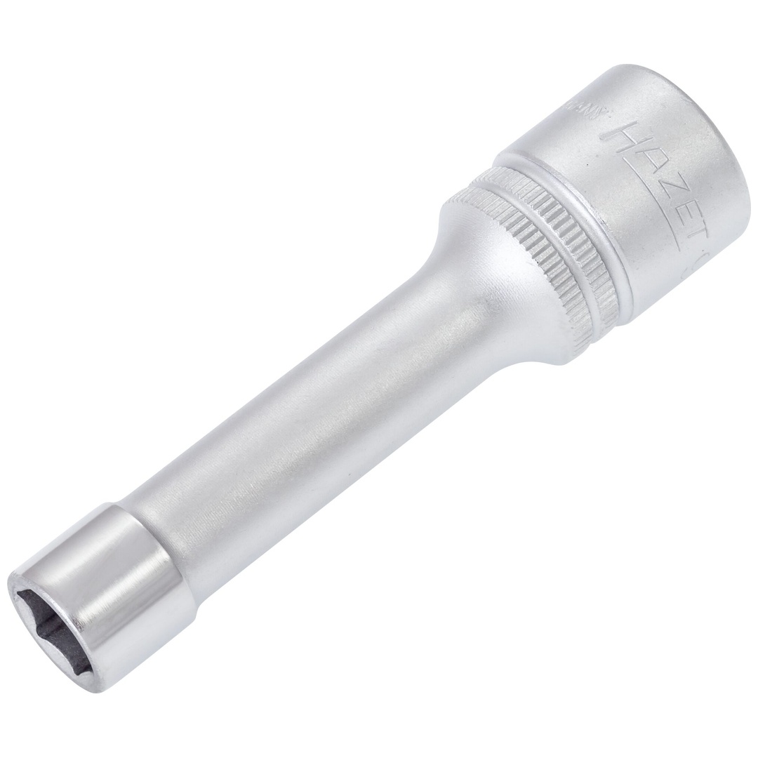 Hazet Steckschlüsseleinsatz 900LG-10, 1/2 (12,5 mm) Vierkant hohl, Außen Sechskant-Tractionsprofil, SW 10 mm