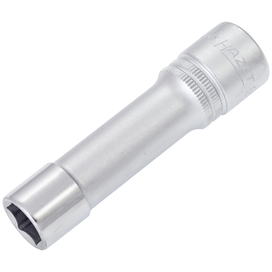 Hazet Steckschlüsseleinsatz 900LG-13, 1/2 (12,5 mm) Vierkant hohl, Außen Sechskant-Tractionsprofil, SW 13 mm