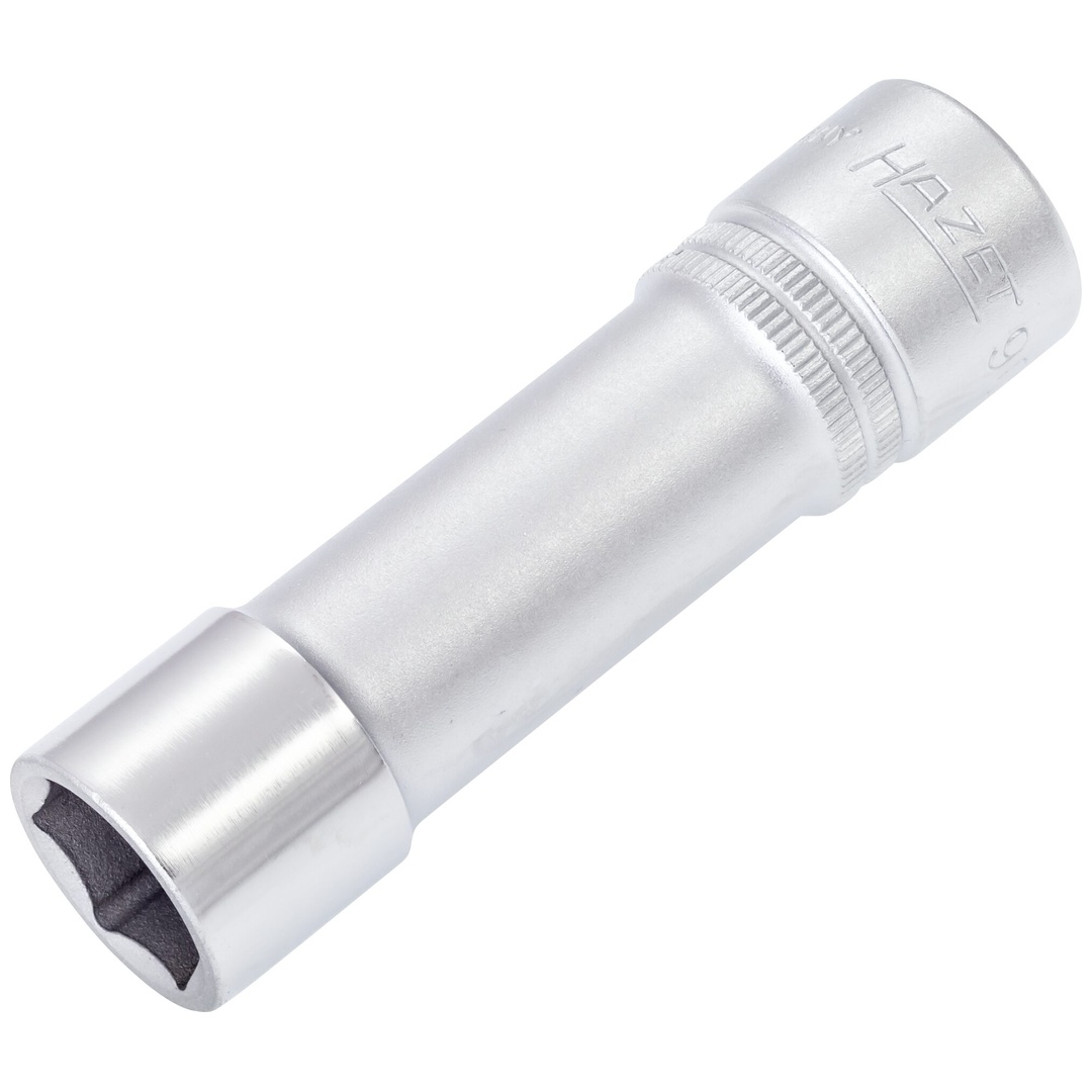 Hazet Steckschlüsseleinsatz 900LG-16, 1/2 (12,5 mm) Vierkant hohl, Außen Sechskant-Tractionsprofil, SW 16 mm