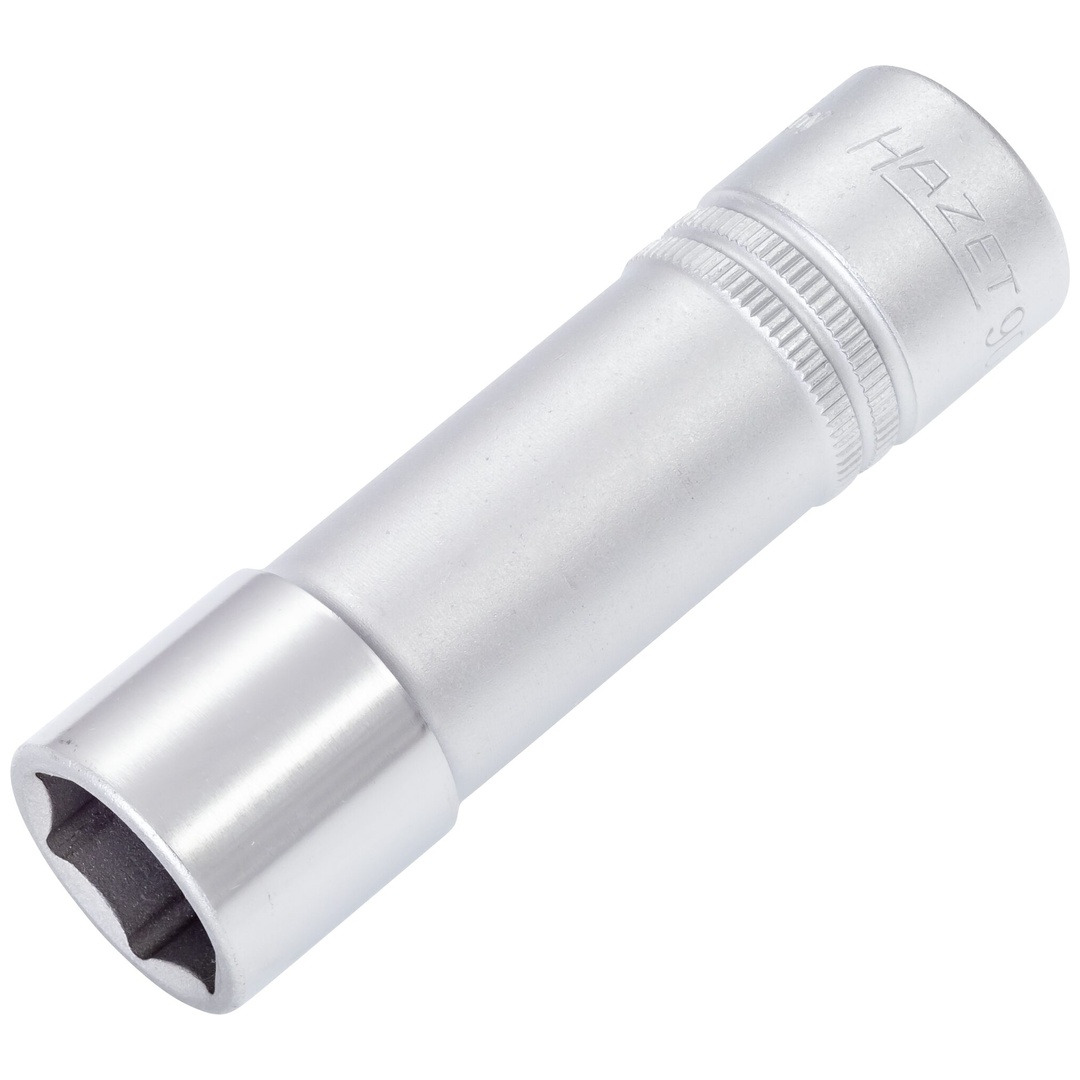 Hazet Steckschlüsseleinsatz 900LG-17, 1/2 (12,5 mm) Vierkant hohl, Außen Sechskant-Tractionsprofil, SW 17 mm