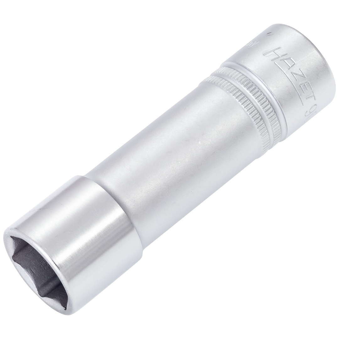 Hazet Steckschlüsseleinsatz 900LG-18, 1/2 (12,5 mm) Vierkant hohl, Außen Sechskant-Tractionsprofil, SW 18 mm