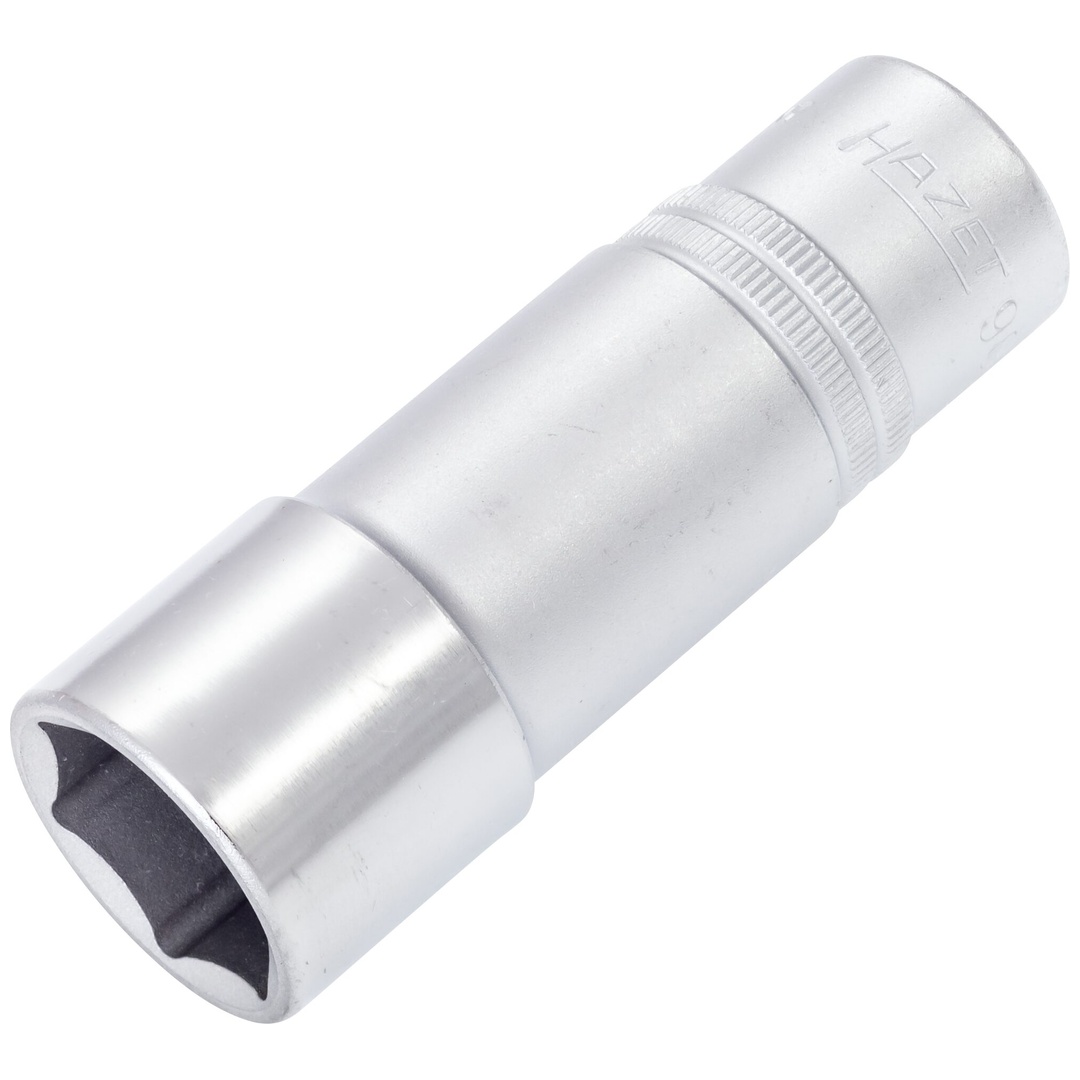 Hazet Steckschlüsseleinsatz 900LG-22, 1/2 (12,5 mm) Vierkant hohl, Außen Sechskant-Tractionsprofil, SW 22 mm