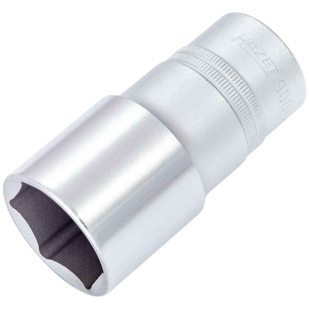 Hazet Steckschlüsseleinsatz 900LG-32, 1/2 (12,5 mm) Vierkant hohl, Außen Sechskant-Tractionsprofil, SW 32 mm