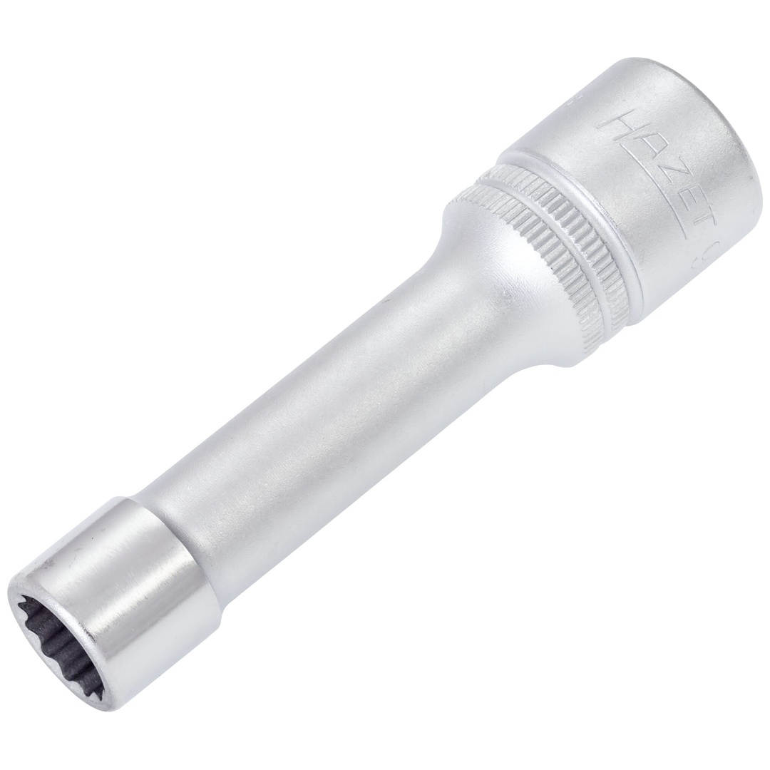 Hazet Steckschlüsseleinsatz 900TZ-11, 1/2 (12,5 mm) Vierkant hohl, Außen Doppelsechskant-Tractionsprofil, SW 11 mm