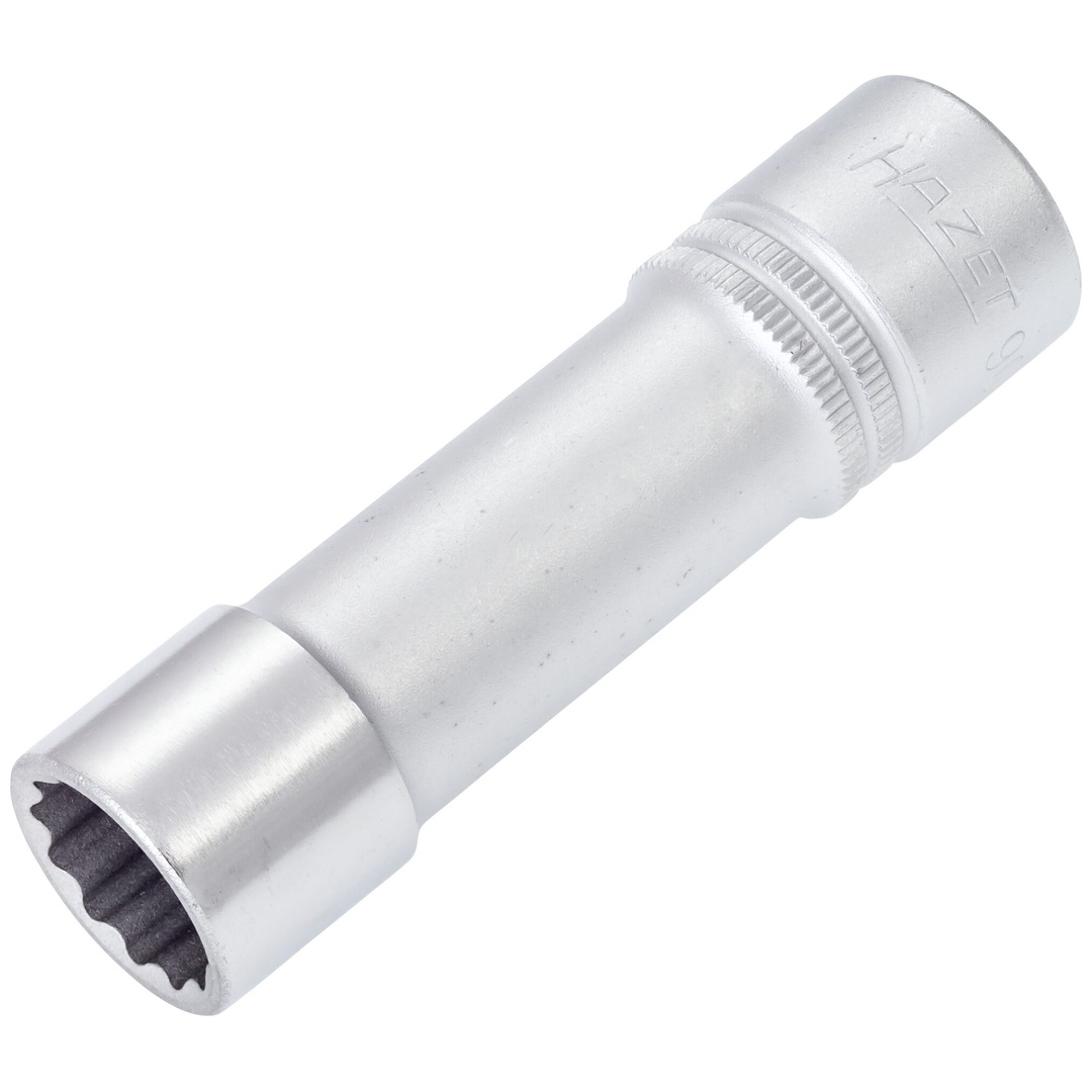 Hazet Steckschlüsseleinsatz 900TZ-16, 1/2 (12,5 mm) Vierkant hohl, Außen Doppelsechskant-Tractionsprofil, SW 16 mm
