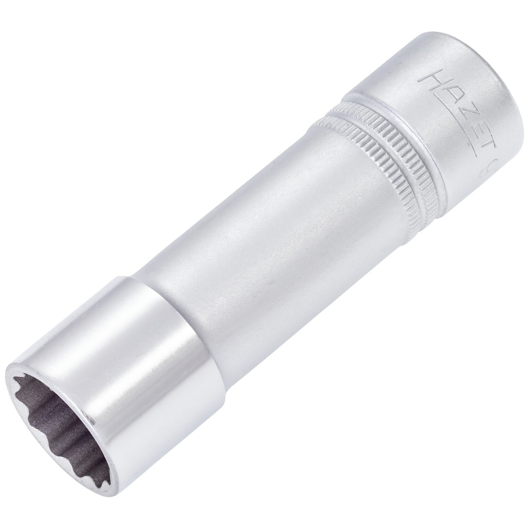 Hazet Steckschlüsseleinsatz 900TZ-18, 1/2 (12,5 mm) Vierkant hohl, Außen Doppelsechskant-Tractionsprofil, SW 18 mm