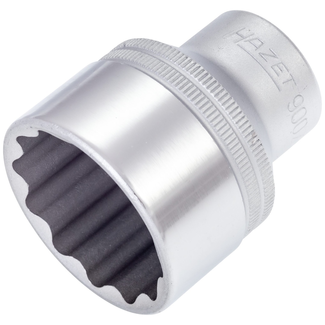 Hazet Steckschlüsseleinsatz 900Z-33, 1/2 (12,5 mm) Vierkant hohl, Außen Doppelsechskant-Tractionsprofil, SW 33 mm