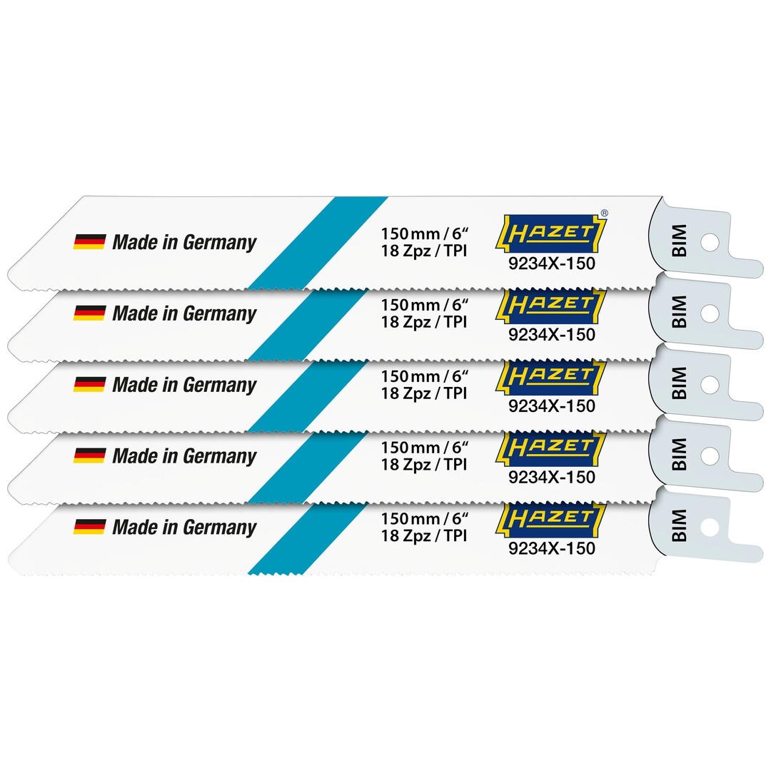 Hazet Sägeblätter Satz 9234X-150/5, 5-tlg.