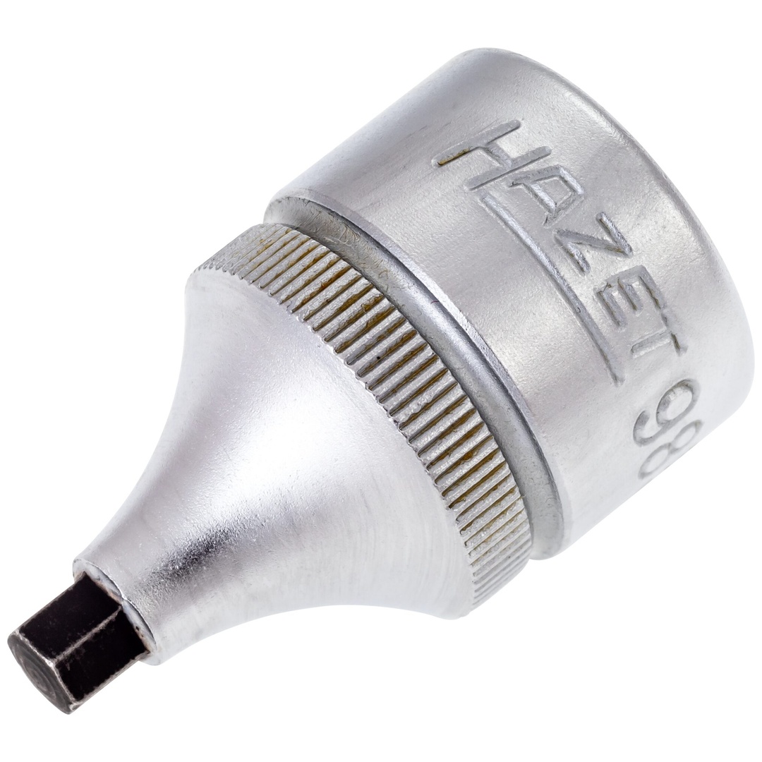 Hazet Schraubendreher-Steckschlüsseleinsatz 985-5, 1/2 (12,5 mm) Vierkant hohl, Innen Sechskant Profil, SW 5 mm