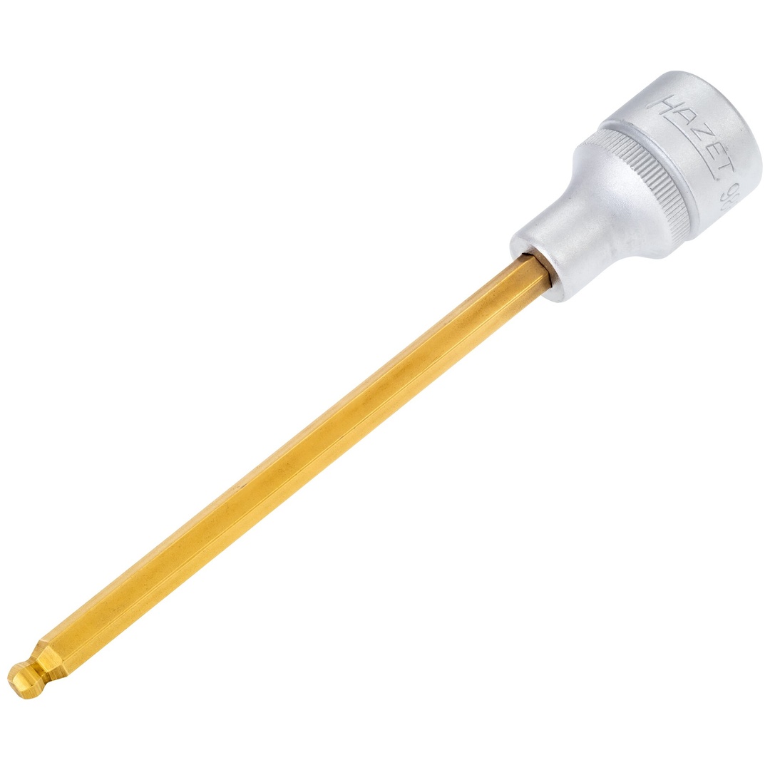 Hazet Schraubendreher-Steckschlüsseleinsatz 986KK-5, 1/2 (12,5 mm) Vierkant hohl, Innen Sechskant Profil, SW 5 mm