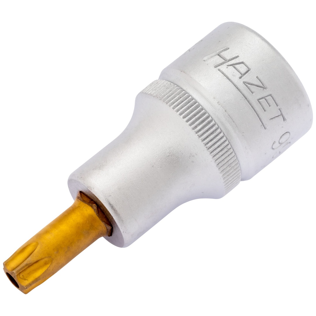 Hazet Schraubendreher-Steckschlüsseleinsatz 1/2 (12,5 mm) Vierkant hohl, Tamper Resistant TX Profil, SW T40H