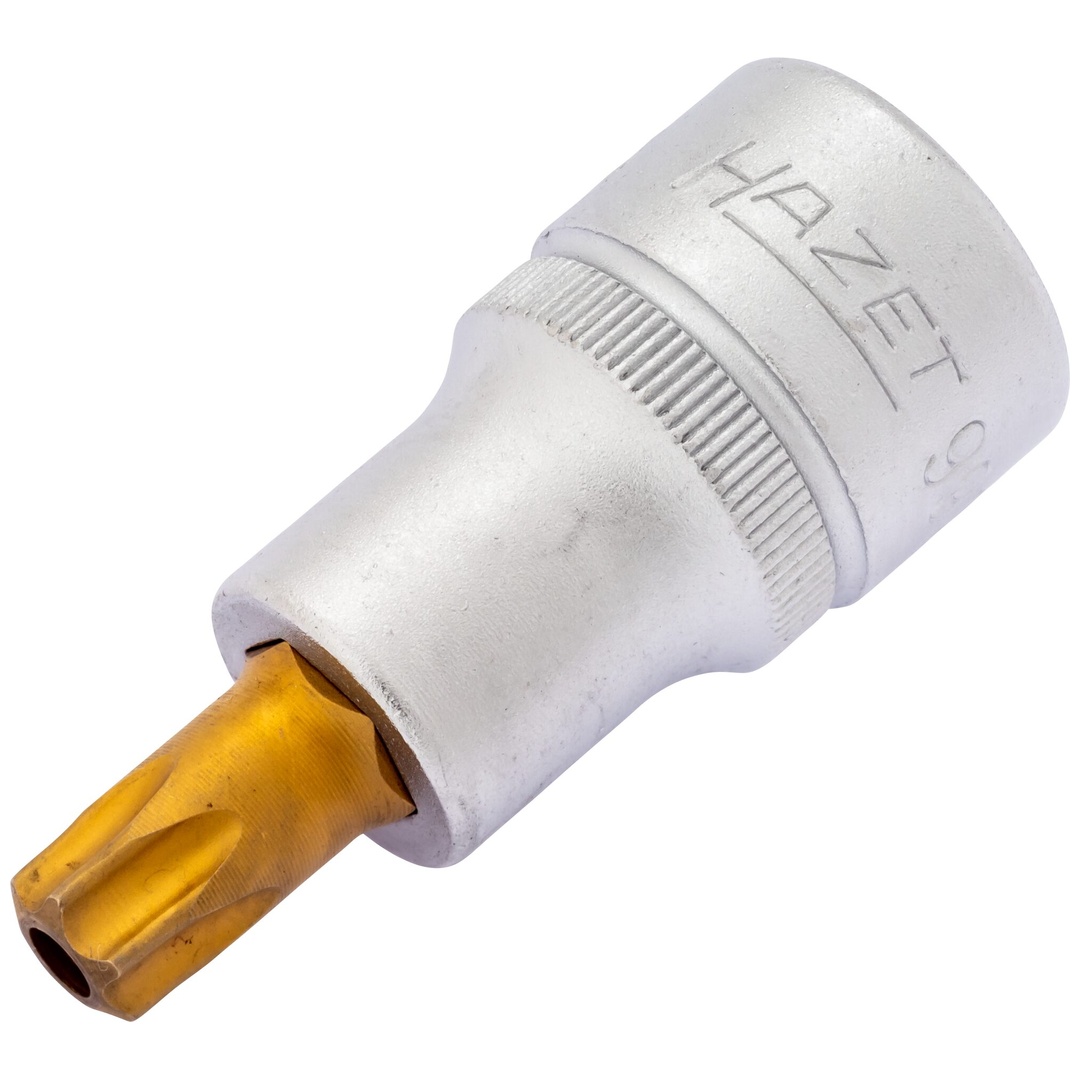 Hazet Schraubendreher-Steckschlüsseleinsatz 1/2 (12,5 mm) Vierkant hohl, Tamper Resistant TX Profil, SW T50H