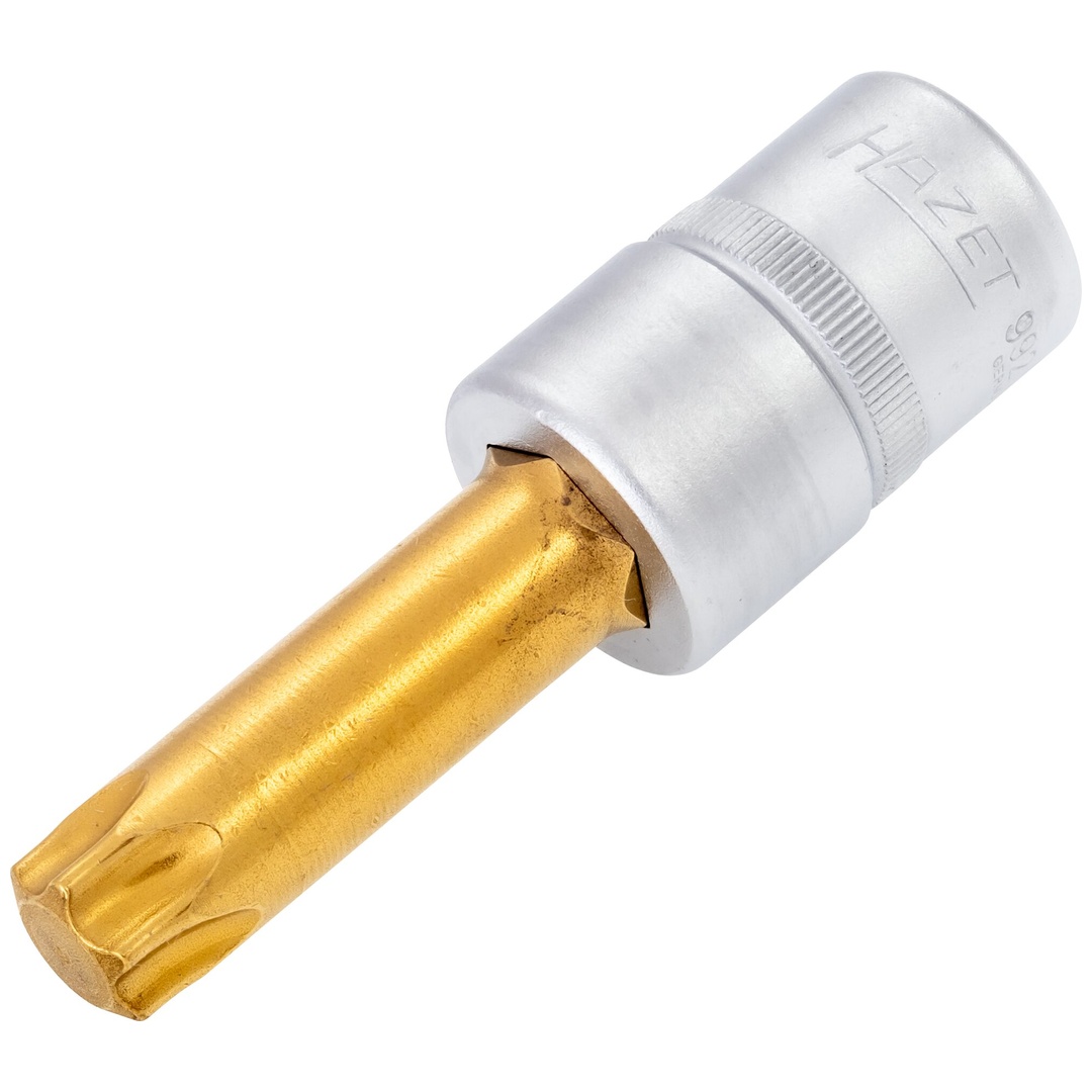 Hazet Schraubendreher-Steckschlüsseleinsatz 992LG-T60, 1/2 (12,5 mm) Vierkant hohl, Innen TX Profil, SW T60