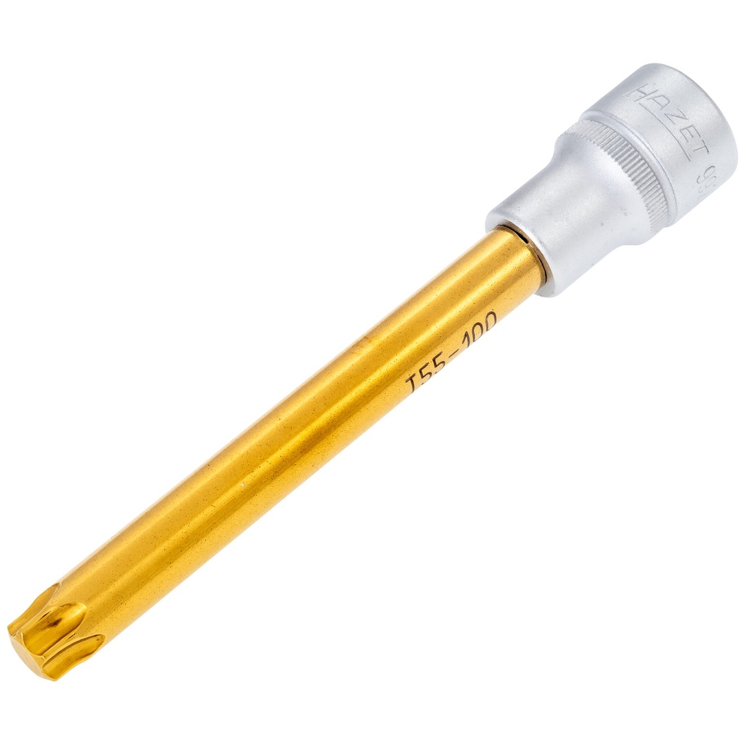 Hazet Schraubendreher-Steckschlüsseleinsatz 992SLG-T55, 1/2 (12,5 mm) Vierkant hohl, Innen TX Profil, SW T55