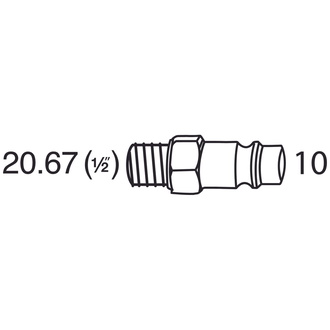 Hazet Schlagschrauber, Lösemoment maximal: 2712 Nm, Vierkant massiv 25 mm (1 Zoll), Hochleistungs-Doppelhammer-Schlagwerk