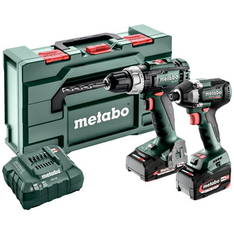 Metabo Akku Combo Set 2.8.2 18V, BS 18 L + SSD 18 LT 200 BL, metaBOX 145 L