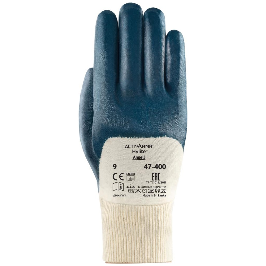Ansell Nitrilhandschuh Hylite 47-400, Gr. 9