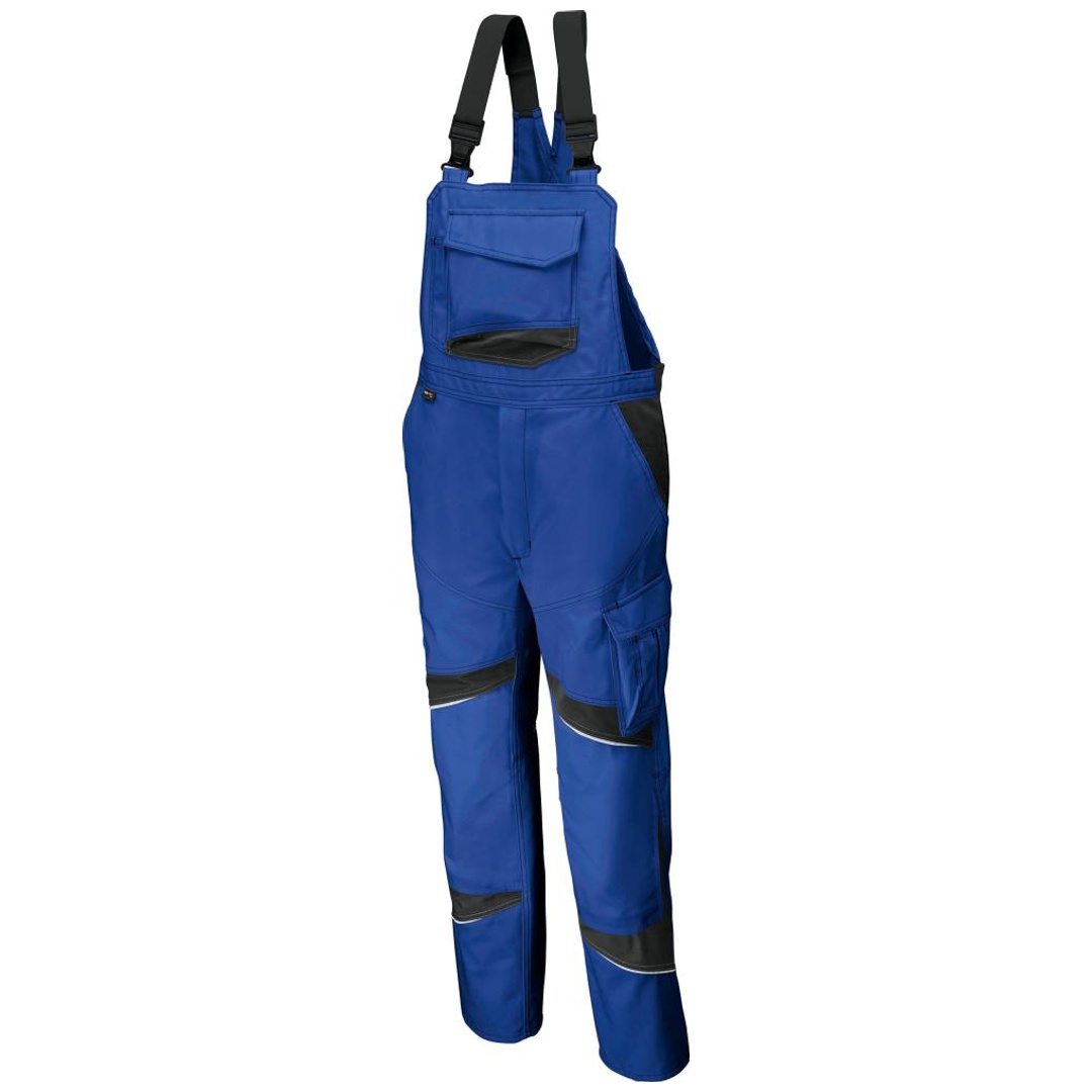 Herren Latzhose Kübler ActiviQ high Gr. 52 kornblau/schwarz